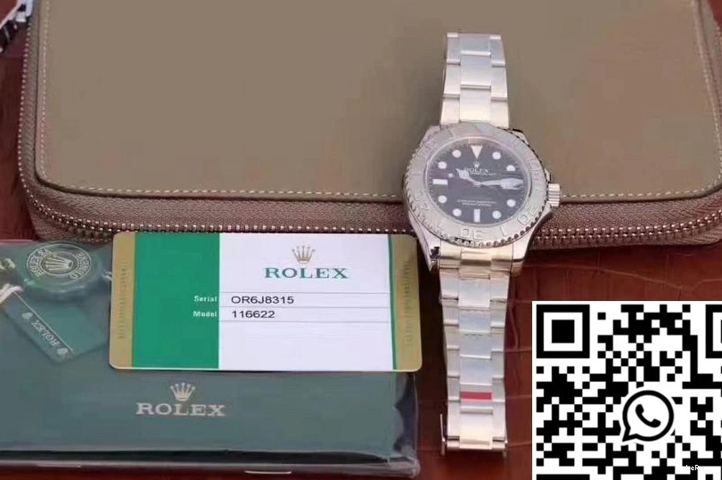 116622 Rolex 40mm Yacht Factory Black EW Dial Master 0810
